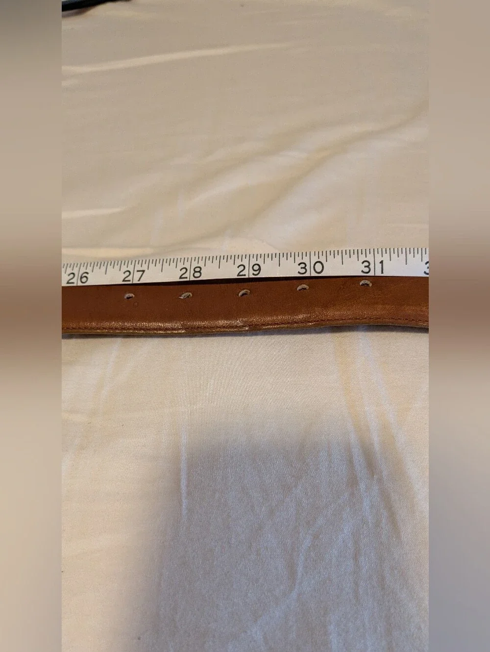 Vintage Coach Belt - British Tan